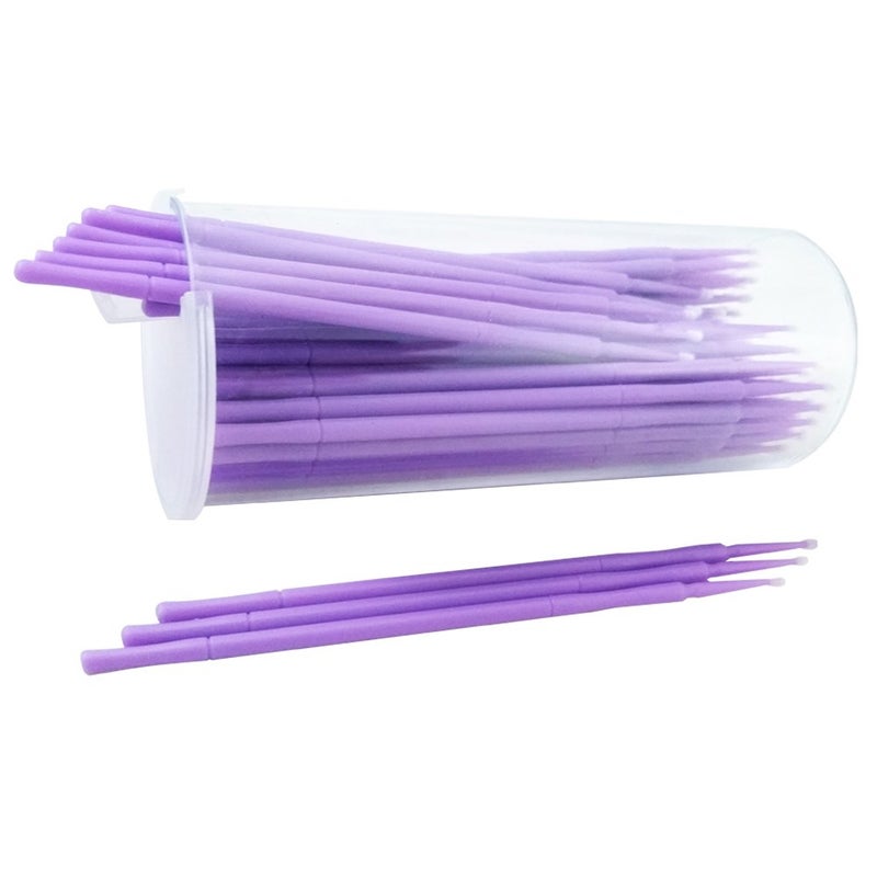 ATLIN Touch Up Paint Brushes, 100 Pack of 1.5mm Disposable Micro Applicators for Automotive Paint Chip Repair - Image 3